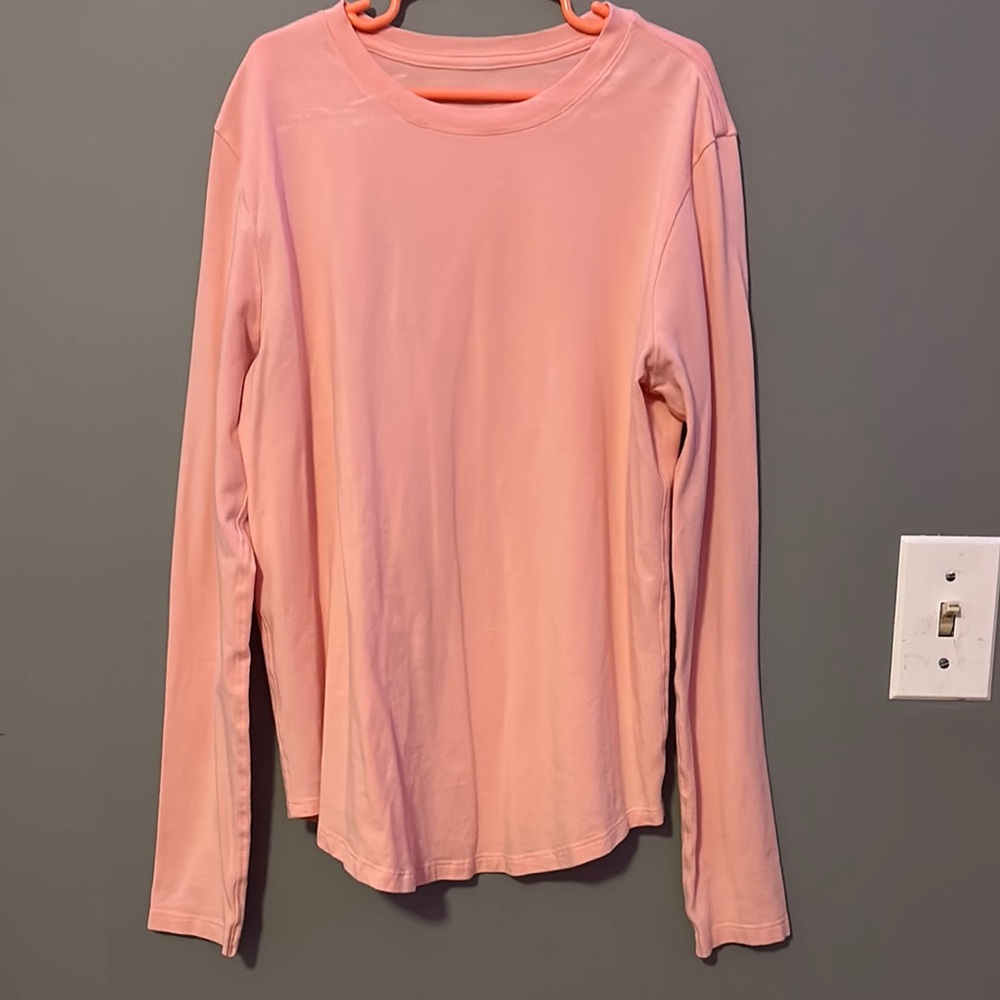 Lululemon Pink Long Sleeve Top